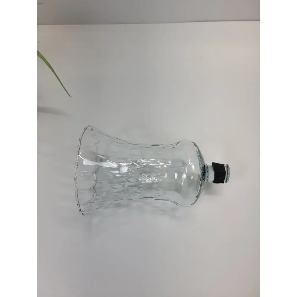 Vintage Homco Pale Blue Honeycomb Peg Votive Cup Candle Holder Glass Sconce